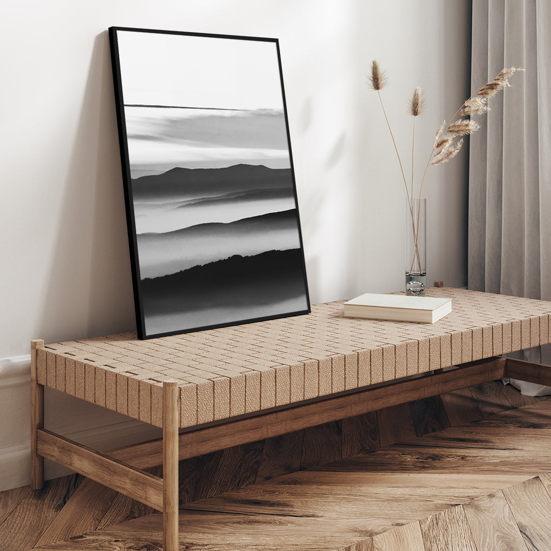 Mystic scenery 3 | INDRAMMET BILLEDE Indrammet billede MF 30x40 Sort