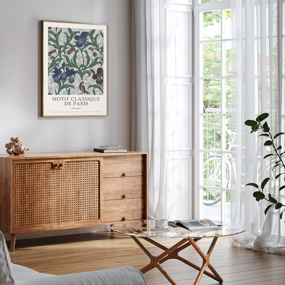 Motif Classique 3 | INDRAMMET BILLEDE Indrammet billede MF 30x40 Egeramme