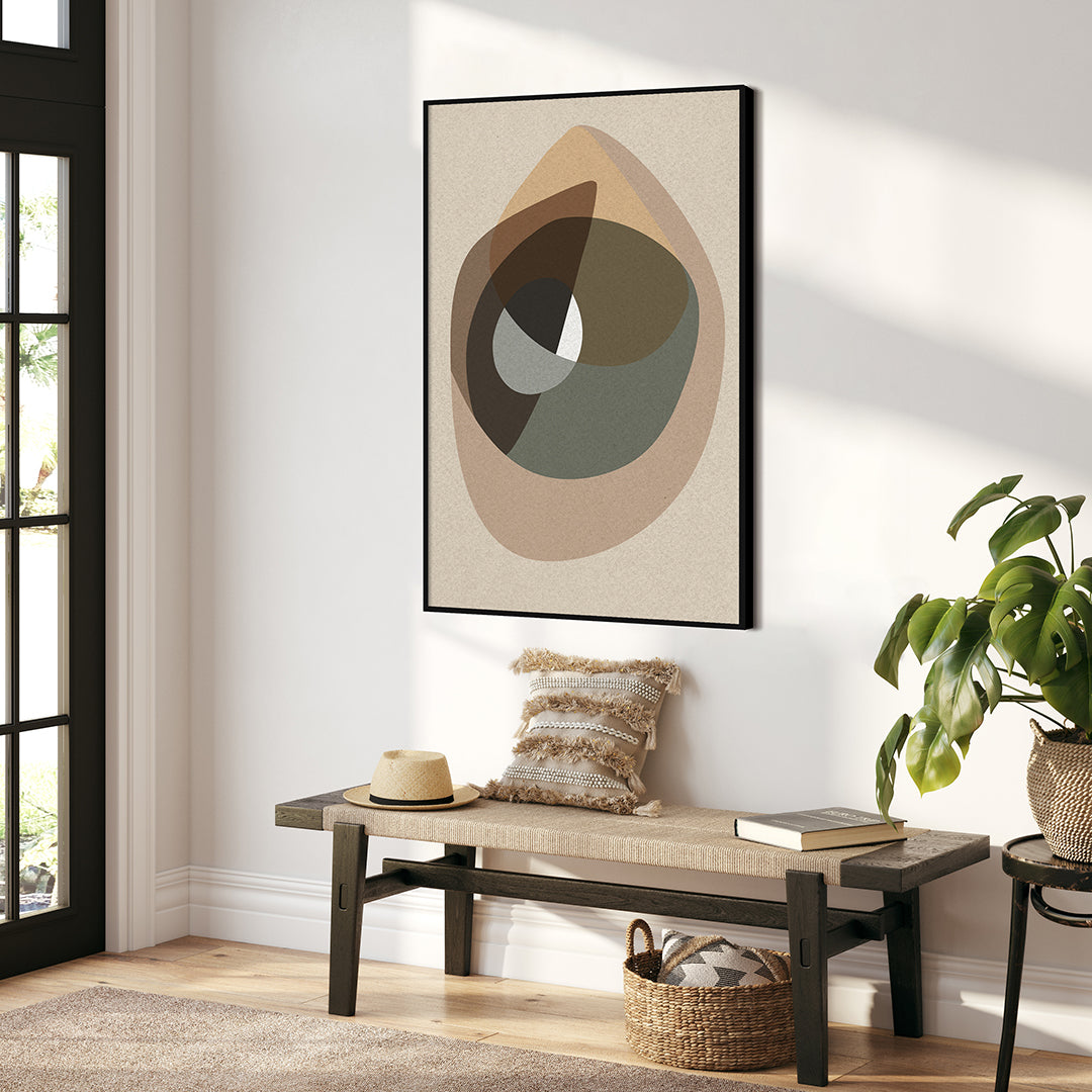 Workup 6 | INDRAMMET BILLEDE Indrammet billede MF 30x40 Egeramme