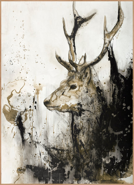 Wild Life 1 | INDRAMMET BILLEDE Indrammet billede MF 30x40 Egeramme