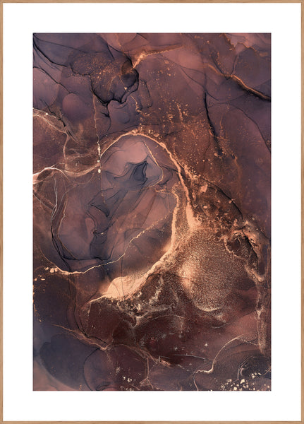 Elements 2 | INDRAMMET BILLEDE Indrammet billede MF 30x40 Egeramme