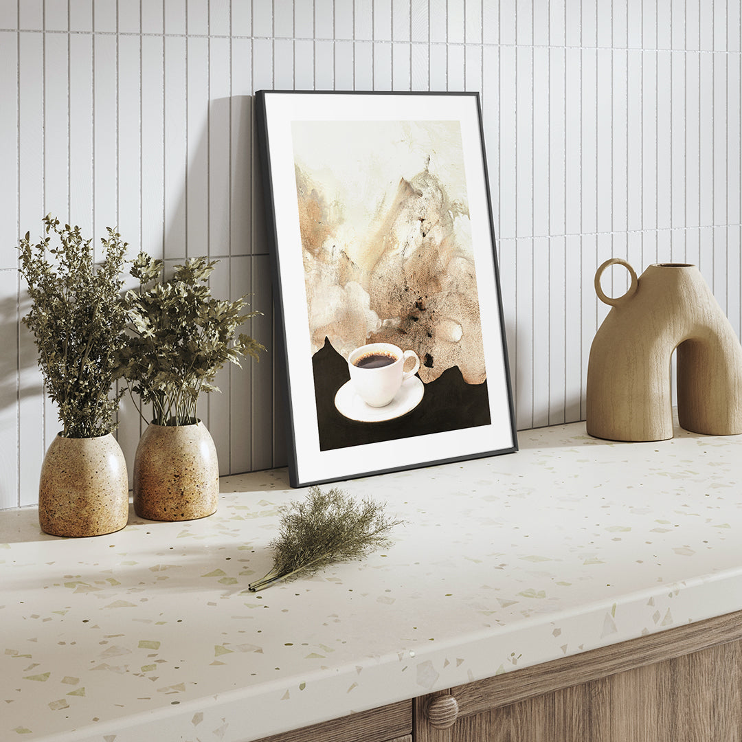 The Art of taste 2 | INDRAMMET BILLEDE Indrammet billede MF 30x40 Egeramme