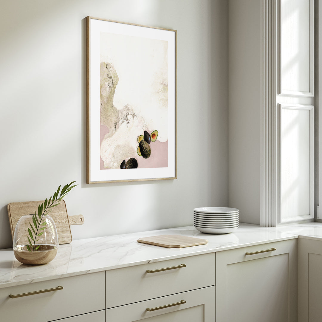 The Art of taste 3 | INDRAMMET BILLEDE Indrammet billede MF 30x40 Egeramme