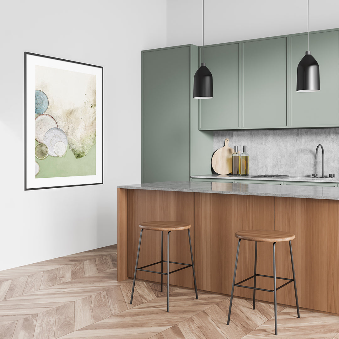 The Art of taste 4 | INDRAMMET BILLEDE Indrammet billede MF 30x40 Egeramme