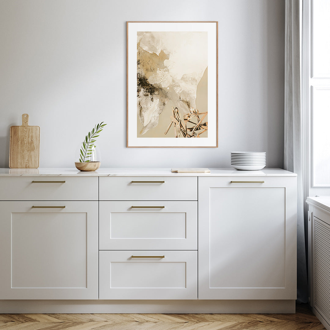 The Art of taste 5 | INDRAMMET BILLEDE Indrammet billede MF 30x40 Egeramme