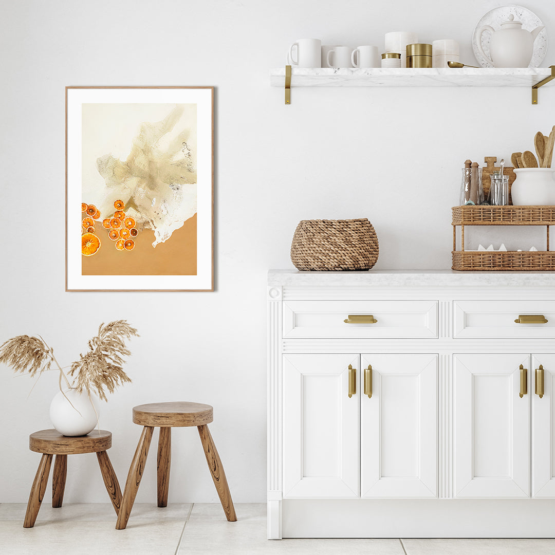 The Art of taste 8 | INDRAMMET BILLEDE Indrammet billede MF 30x40 Egeramme