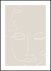 Moments 1 | INDRAMMET BILLEDE Indrammet billede MF 30x40 Sort