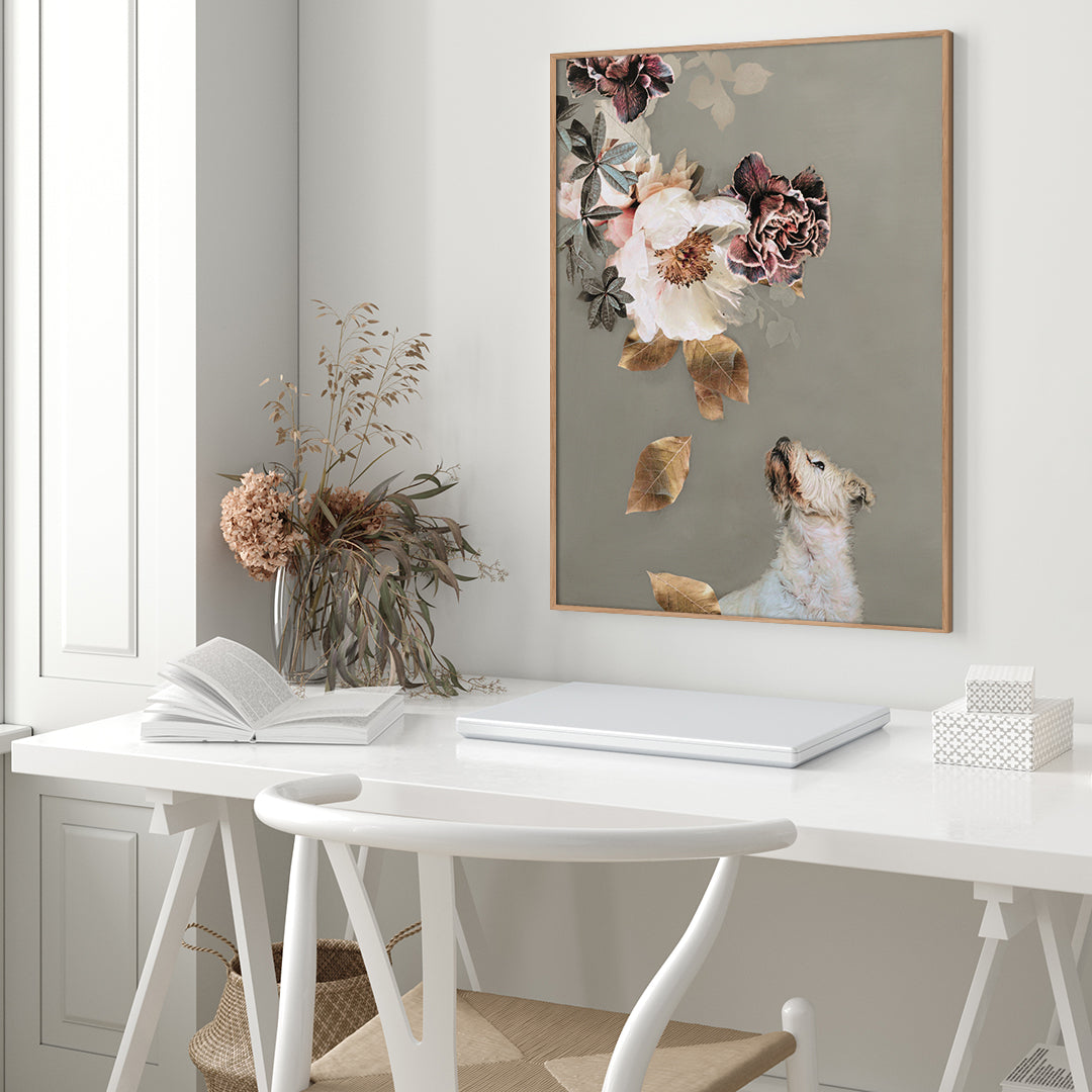 Pet Couture 2 | INDRAMMET BILLEDE Indrammet billede MF 30x40 Sort