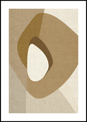 Picasa brown light 2 | INDRAMMET BILLEDE Indrammet billede MF 30x40 Sort