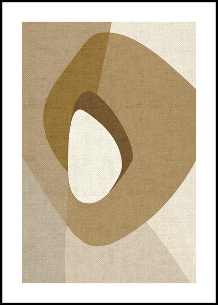 Picasa brown light 2 | INDRAMMET BILLEDE Indrammet billede MF 30x40 Sort