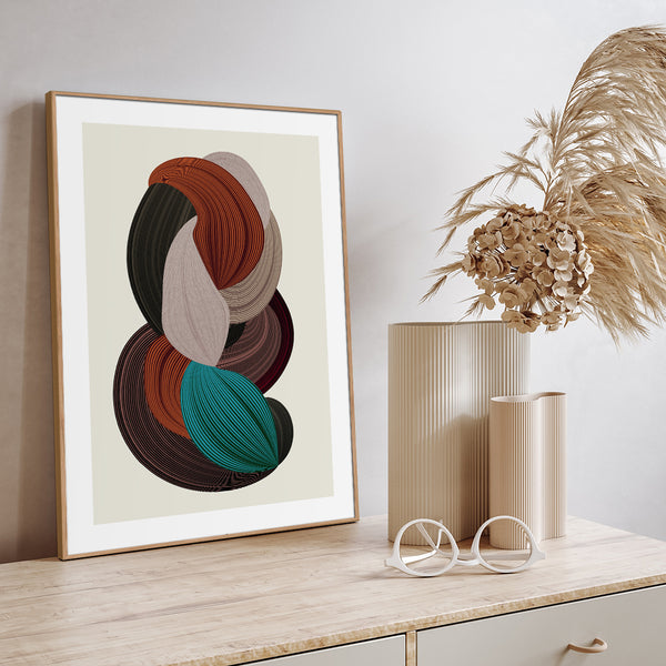 Fibers 3 | INDRAMMET BILLEDE Indrammet billede MF