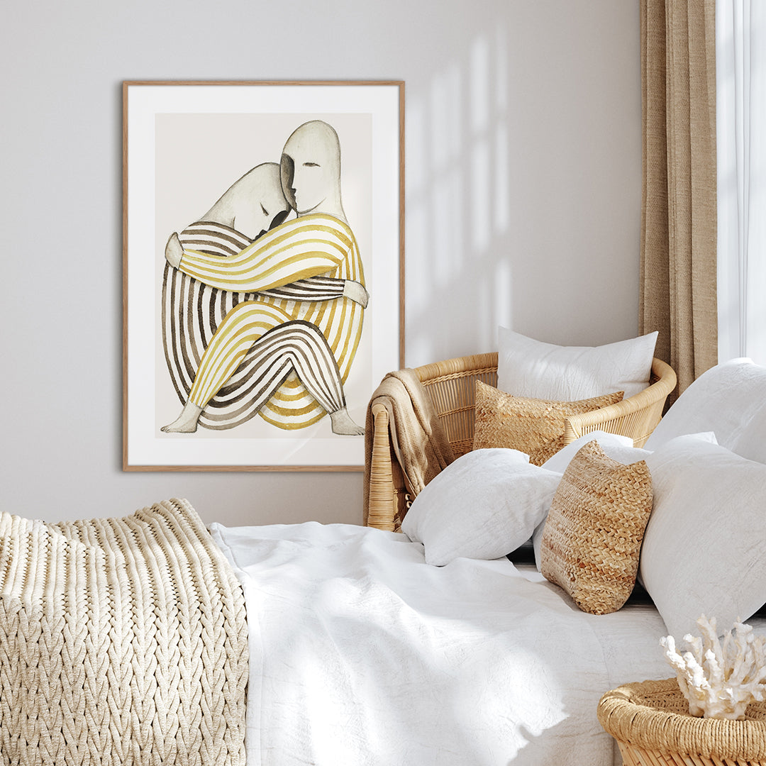 Forgiven | INDRAMMET BILLEDE Indrammet billede MF 30x40 Egeramme