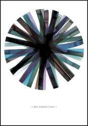Aquarelle Circle | INDRAMMET BILLEDE Indrammet billede MF