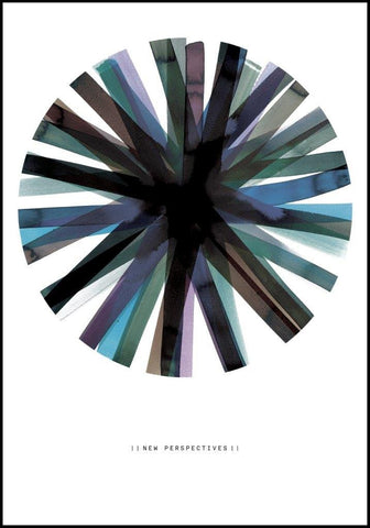 Aquarelle Circle | INDRAMMET BILLEDE Indrammet billede MF