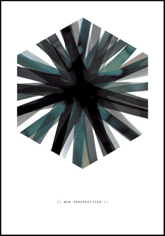 Aquarelle Hex | INDRAMMET BILLEDE Indrammet billede MF