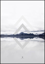 Twin Lakes | INDRAMMET BILLEDE Indrammet billede MF