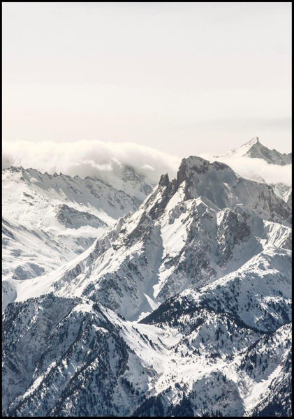 White mountain | INDRAMMET BILLEDE Indrammet billede MF