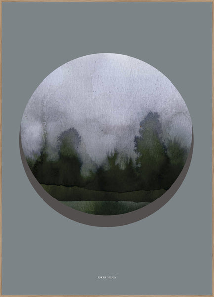 Water Circle | INDRAMMET BILLEDE Indrammet billede MF