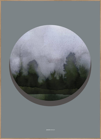 Water Circle | INDRAMMET BILLEDE Indrammet billede MF