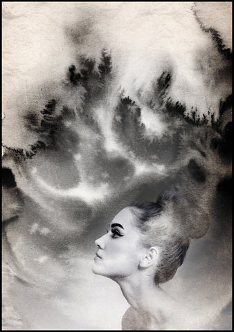 Dusty rain | INDRAMMET BILLEDE Indrammet billede MF