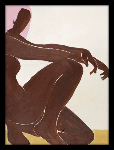 Chilly | KUNSTTRYK Kunsttryk ART COPENHAGEN 30x40 Sort ramme