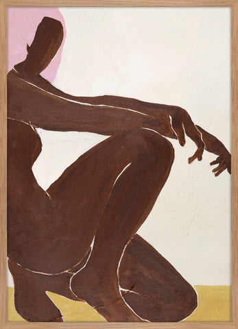 Chilly | KUNSTTRYK Kunsttryk ART COPENHAGEN 50x70 Egeramme