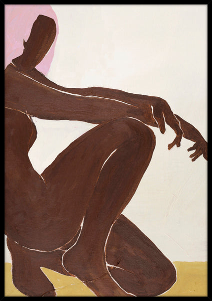 Chilly | KUNSTTRYK Kunsttryk ART COPENHAGEN 70x100 Sort ramme