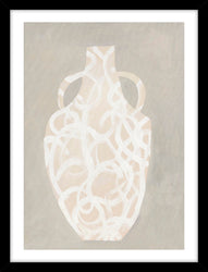 Clay covered | KUNSTTRYK Kunsttryk ART COPENHAGEN 30x40 Sort ramme
