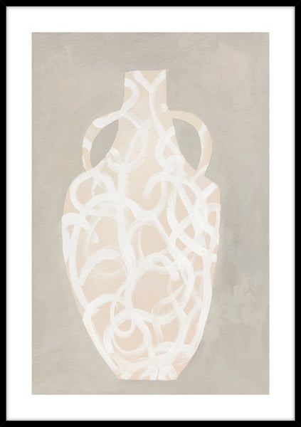 Clay covered | KUNSTTRYK Kunsttryk ART COPENHAGEN 50x70 Sort ramme