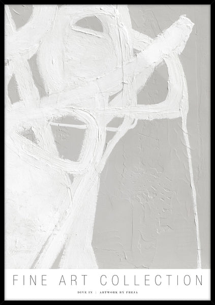 Dive in | KUNSTTRYK Kunsttryk ART COPENHAGEN 50x70 Sort ramme