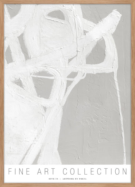 Dive in | KUNSTTRYK Kunsttryk ART COPENHAGEN 50x70 Egeramme