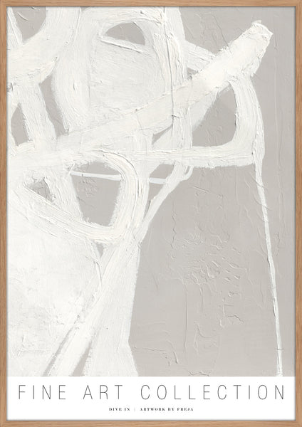 Dive in | KUNSTTRYK Kunsttryk ART COPENHAGEN 70x100 Egeramme