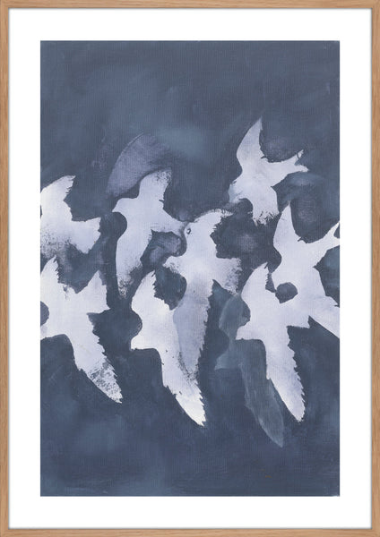 Fades into light | KUNSTTRYK Kunsttryk ART COPENHAGEN 70x100 Egeramme