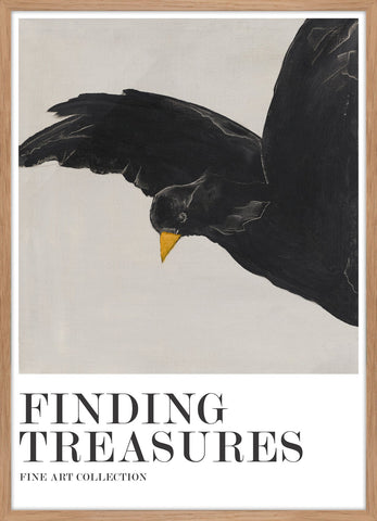 Finding treasures | KUNSTTRYK Kunsttryk ART COPENHAGEN 50x70 Egeramme
