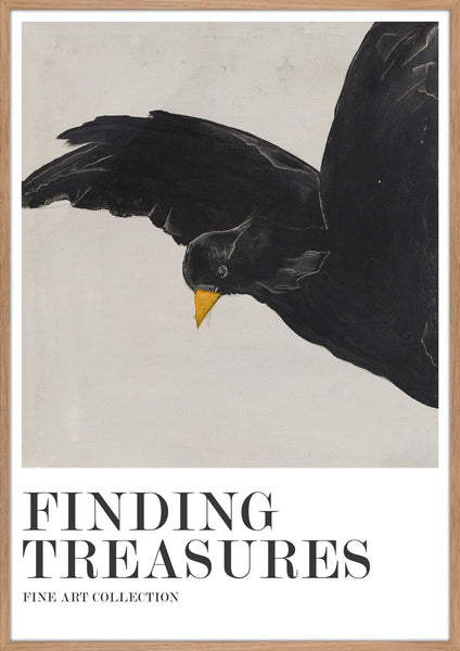 Finding treasures | KUNSTTRYK Kunsttryk ART COPENHAGEN 70x100 Egeramme