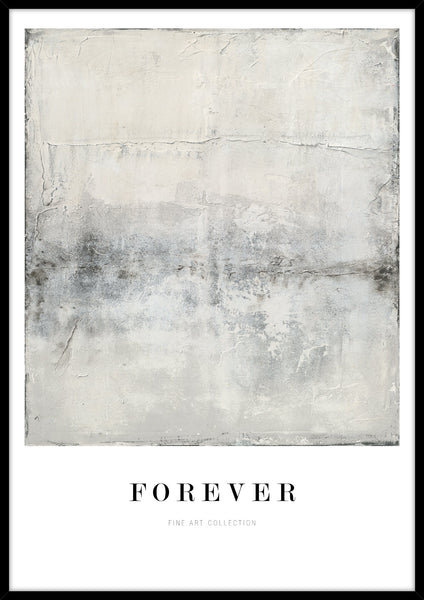 Forever | KUNSTTRYK Kunsttryk ART COPENHAGEN 70x100 Sort ramme