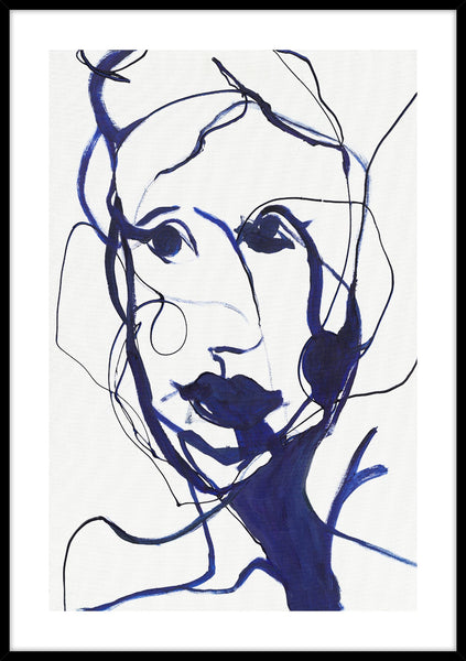 Full of wonder | KUNSTTRYK Kunsttryk ART COPENHAGEN 50x70 Sort ramme
