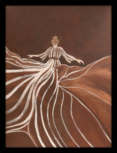 Gorgeous | KUNSTTRYK Kunsttryk ART COPENHAGEN 30x40 Sort ramme