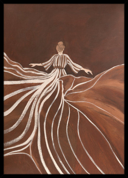 Gorgeous | KUNSTTRYK Kunsttryk ART COPENHAGEN 50x70 Sort ramme