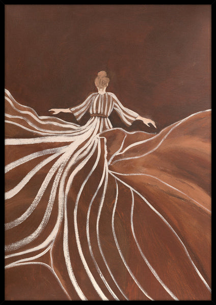 Gorgeous | KUNSTTRYK Kunsttryk ART COPENHAGEN 70x100 Sort ramme