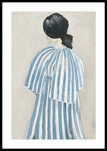 Intuition | KUNSTTRYK Kunsttryk ART COPENHAGEN 50x70 Sort ramme