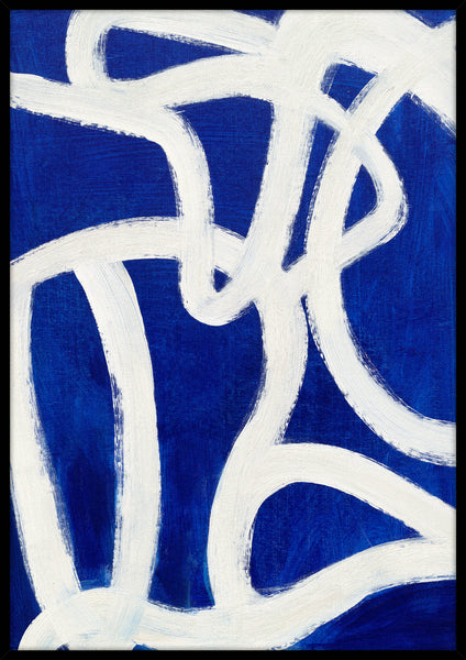 It's a new beginning | KUNSTTRYK Kunsttryk ART COPENHAGEN 70x100 Sort ramme