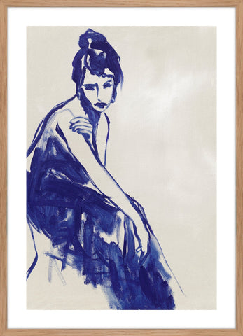 Just a little while | KUNSTTRYK Kunsttryk ART COPENHAGEN 50x70 Egeramme