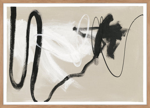 Less but better | KUNSTTRYK Kunsttryk ART COPENHAGEN 50x70 Egeramme