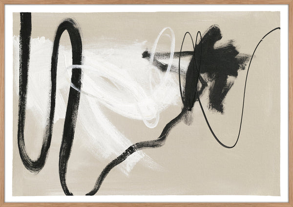 Less but better | KUNSTTRYK Kunsttryk ART COPENHAGEN 70x100 Egeramme