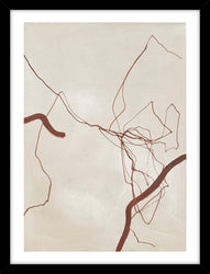 New level | KUNSTTRYK Kunsttryk ART COPENHAGEN 30x40 Sort ramme