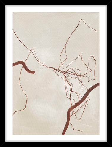 New level | KUNSTTRYK Kunsttryk ART COPENHAGEN 30x40 Sort ramme