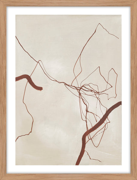 New level | KUNSTTRYK Kunsttryk ART COPENHAGEN 30x40 Egeramme