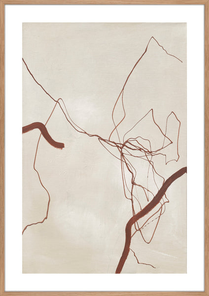New level | KUNSTTRYK Kunsttryk ART COPENHAGEN 70x100 Egeramme