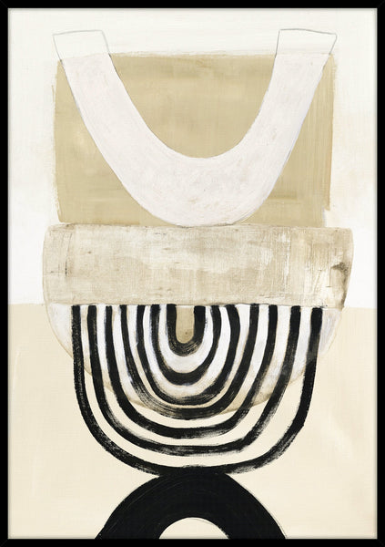 Retro revival | KUNSTTRYK Kunsttryk ART COPENHAGEN 50x70 Sort ramme